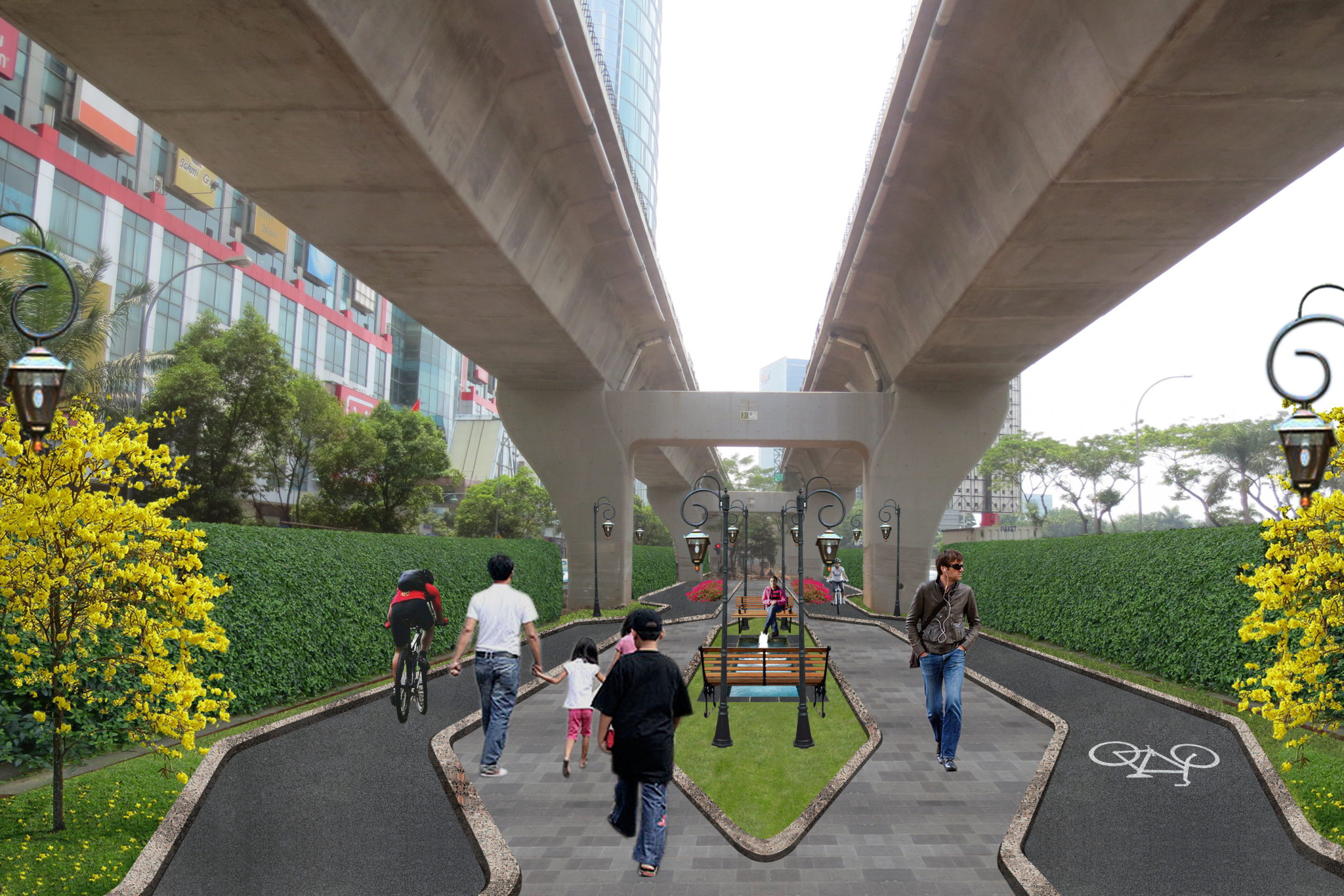 Greenways Inspiration For Better Jakarta - Institute For Transportation ...