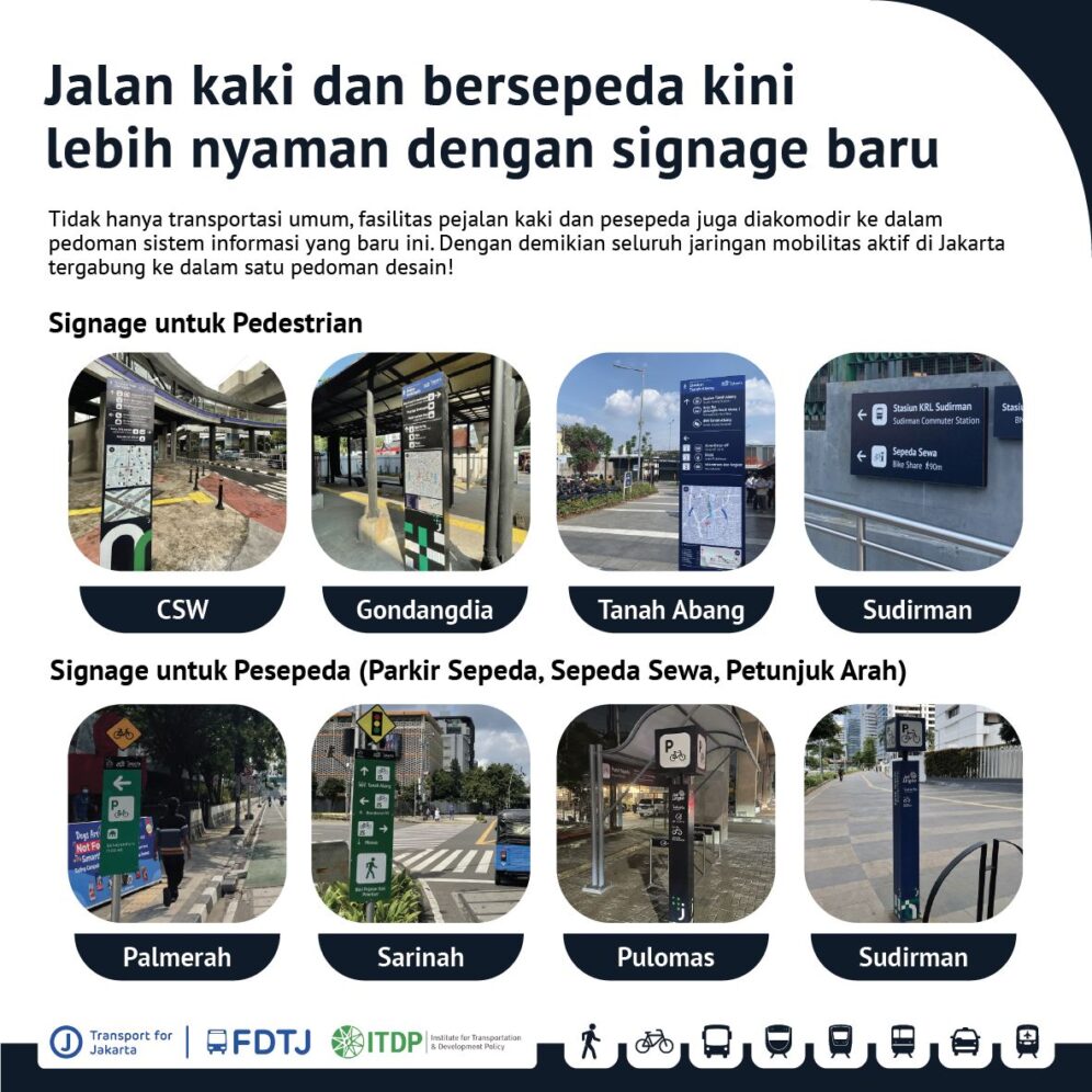 Pedoman Wayfinding Jakarta Telah Hadir! - Institute For Transportation ...